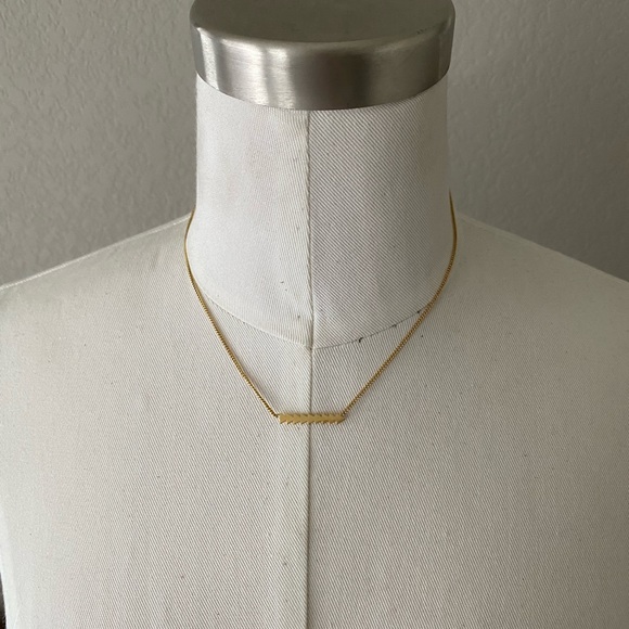 Madewell bar necklace 🌟